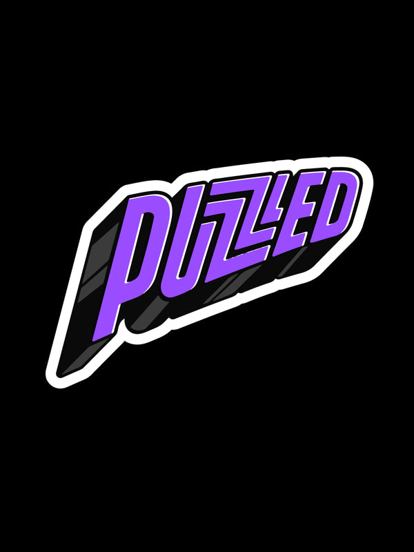 Puzzled Sticker